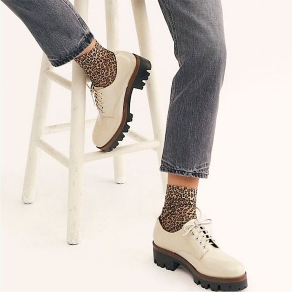 Jeffrey Campbell Shoes - JEFFREY CAMPBELL Trevor Oxford Women's Platform Loafers Sz 9.5